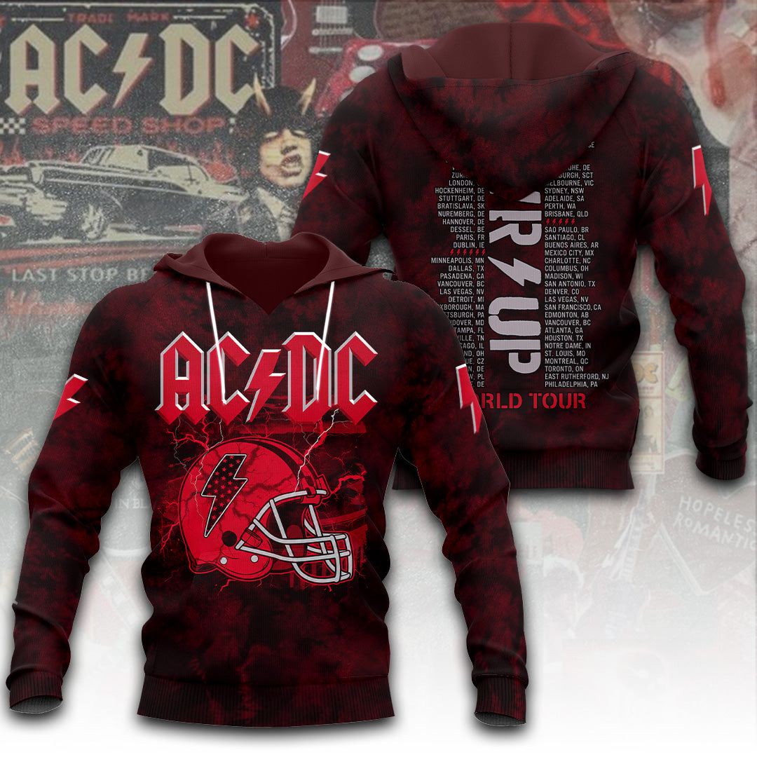 AC/DC World Tour 2026 3D Apparel – TANTN24718
