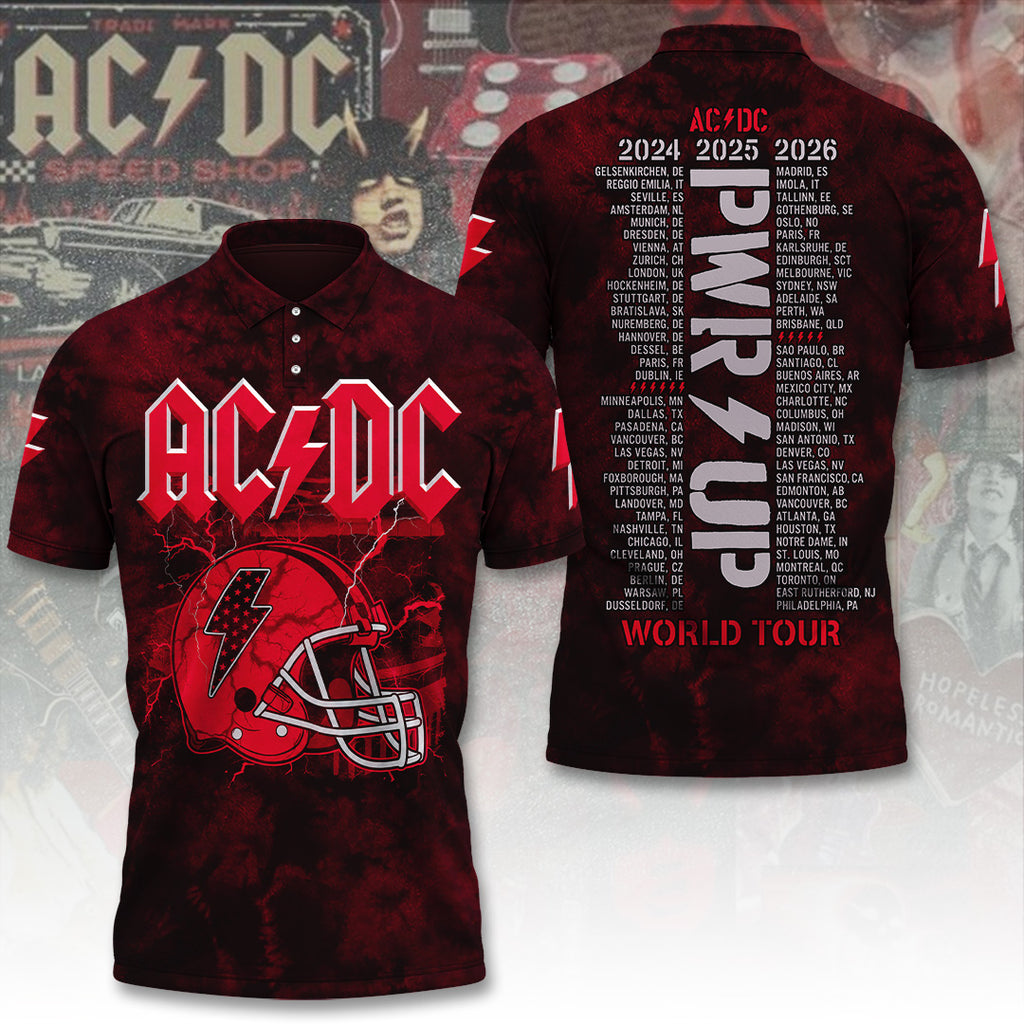 AC/DC World Tour 2026 3D Apparel – TANTN24718