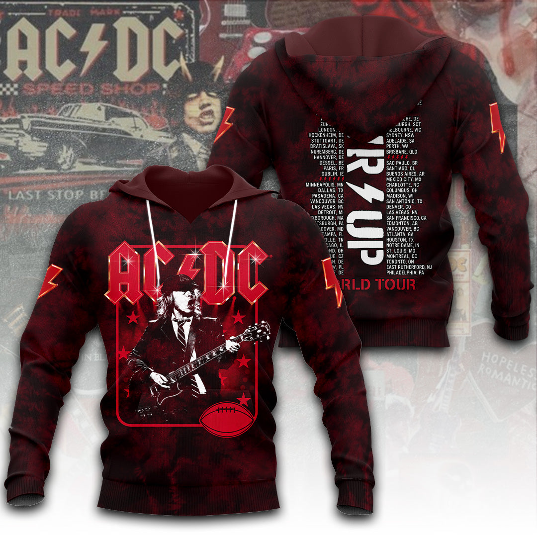 AC/DC World Tour 2026 3D Apparel – TANTN24719