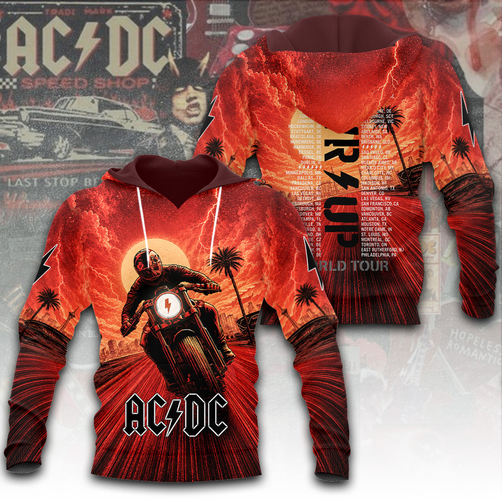 AC/DC World Tour 2026 3D Apparel – TANTN24721