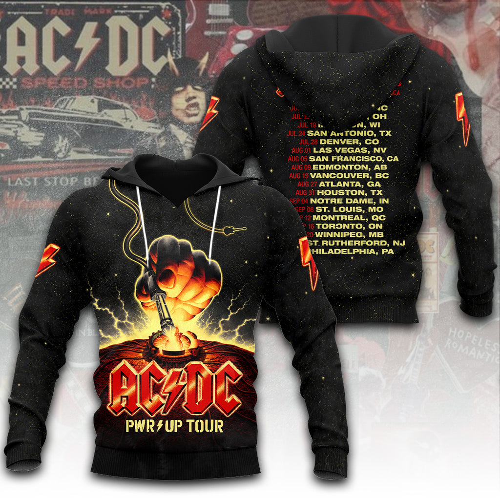 AC/DC World Tour 2026 3D Apparel – TANTN24735