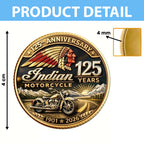Indian Motorcycle 125th Anniversary Commemorative Coin – TANTN24769