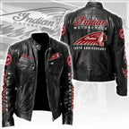 Indian Motorcycle 125th Anniversary Motorcycle Leather Jacket – TANTN24850