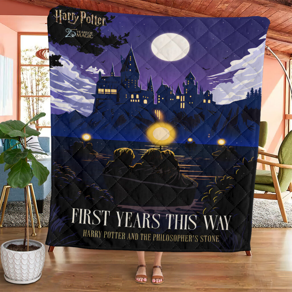 Harry Potter 25th Anniversary Quilt Blanket - TANTN24856
