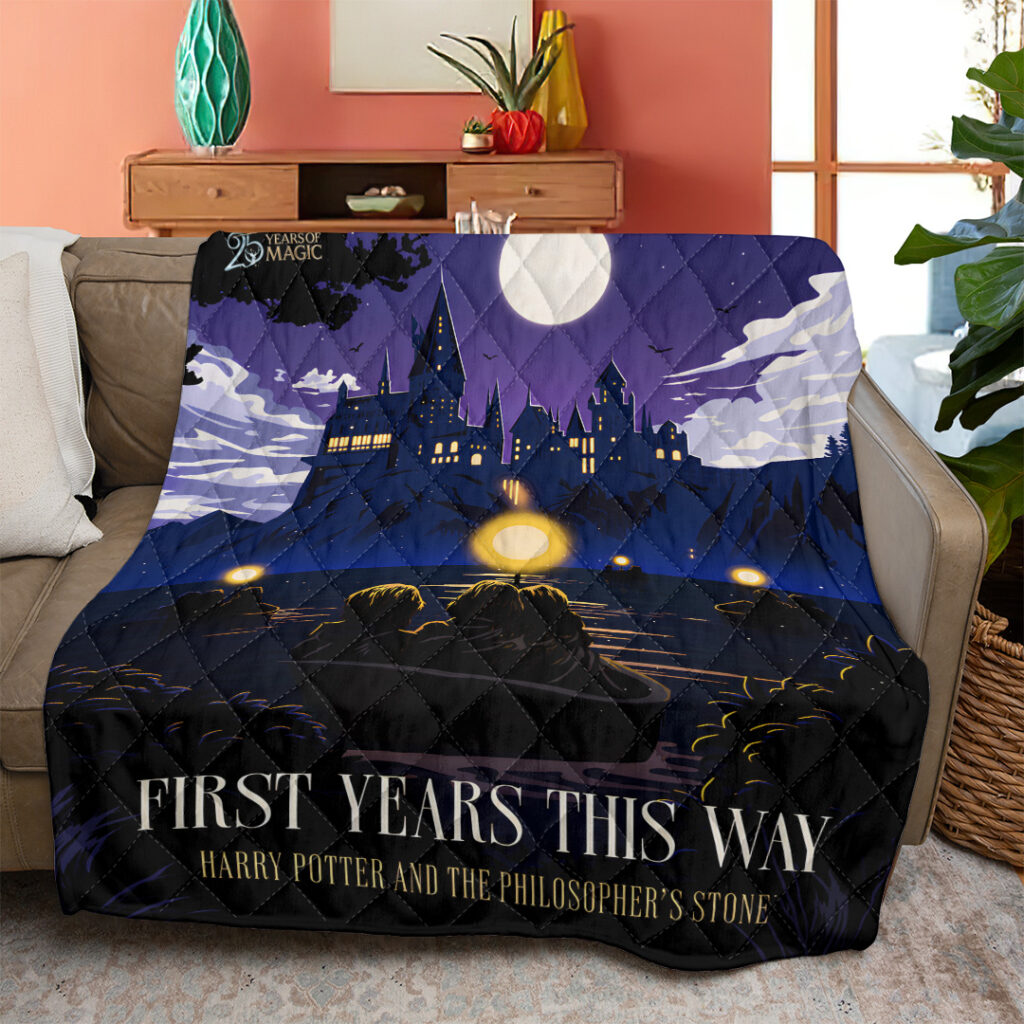 Harry Potter 25th Anniversary Quilt Blanket - TANTN24856
