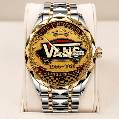 Vans 60th Anniversary Alloy Luxury Quartz Watch - TANTN24919