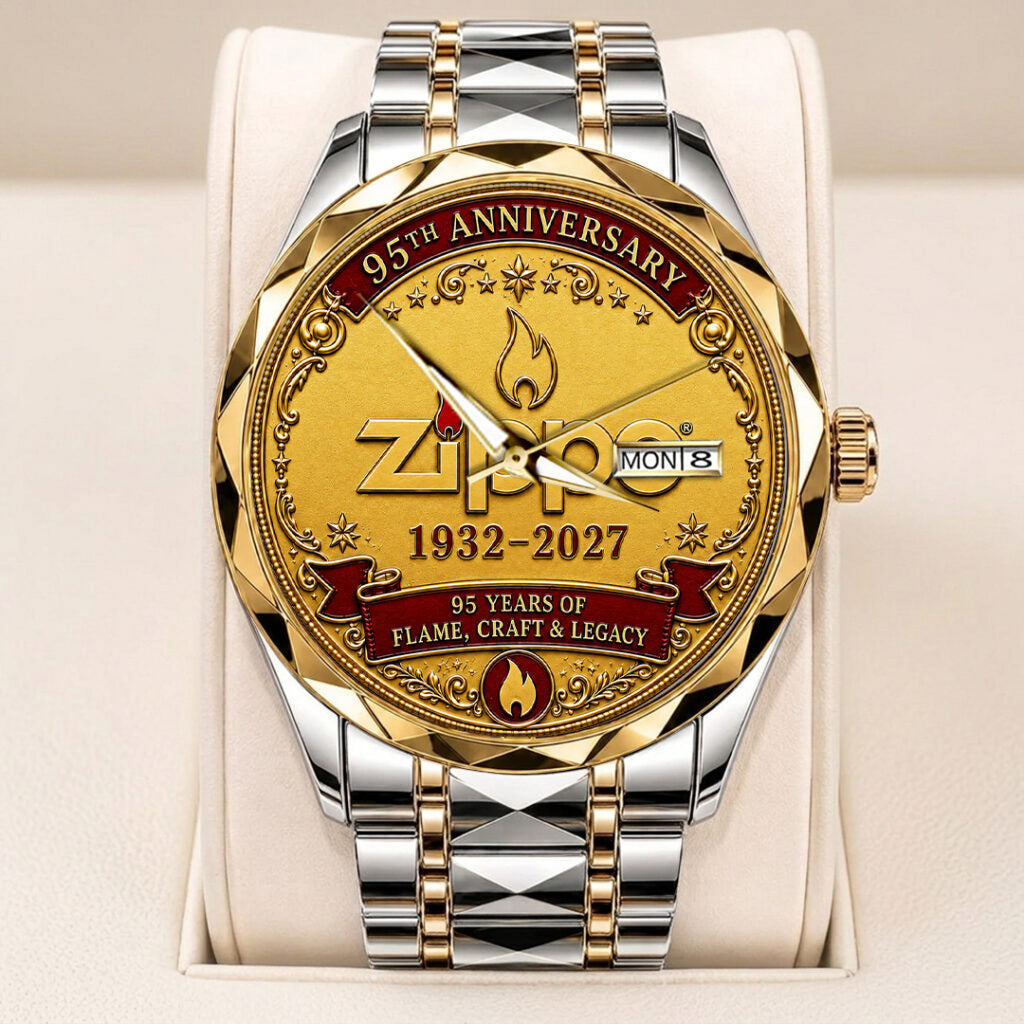 Zippo 95th Anniversary Alloy Luxury Quartz Watch - TANTN24926