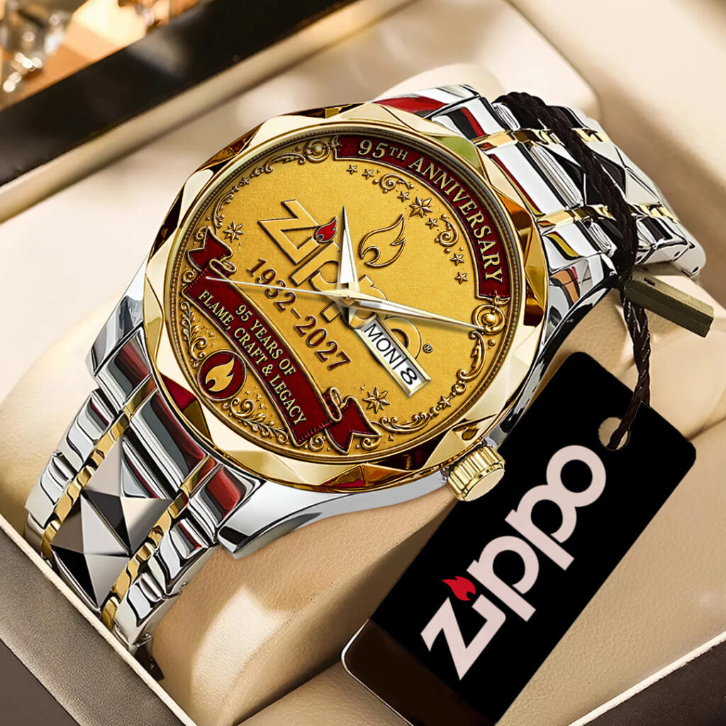 Zippo 95th Anniversary Alloy Luxury Quartz Watch - TANTN24926