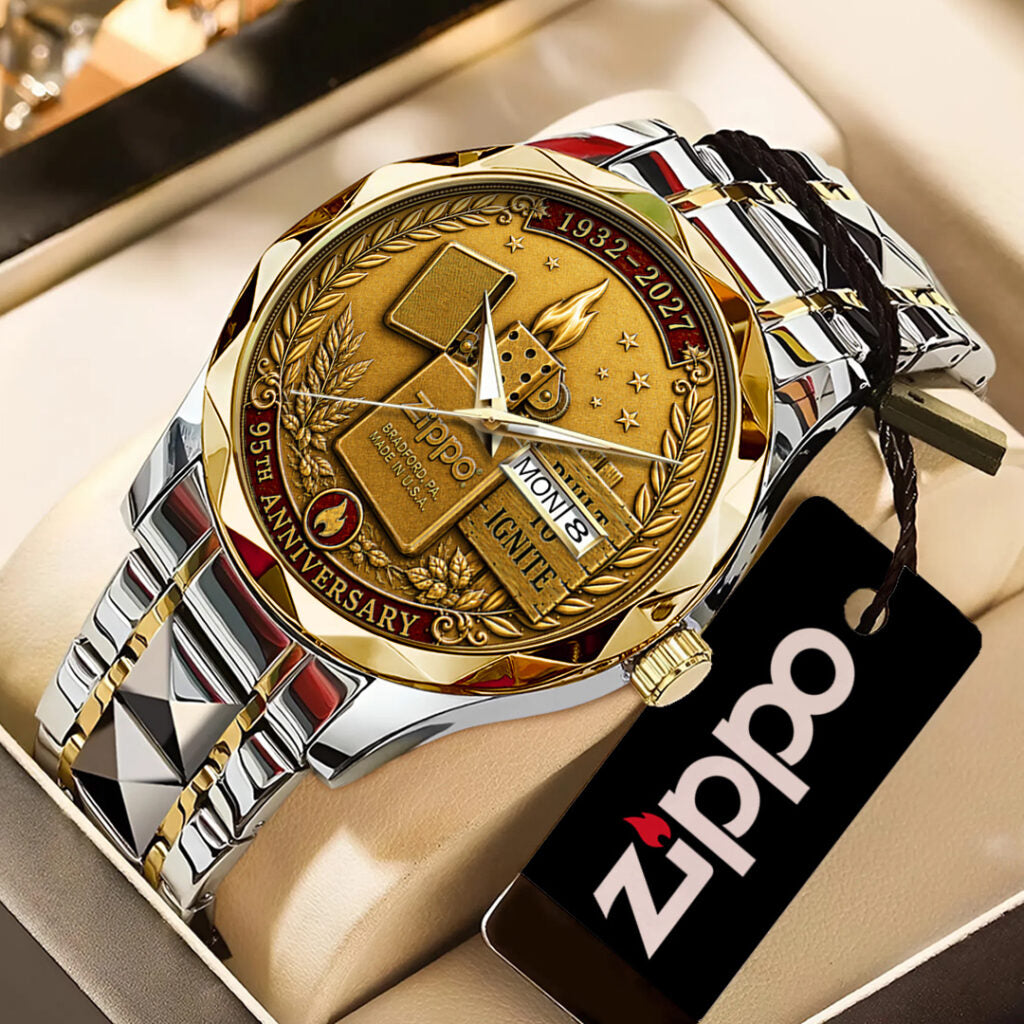 Zippo 95th Anniversary Alloy Luxury Quartz Watch - TANTN24927