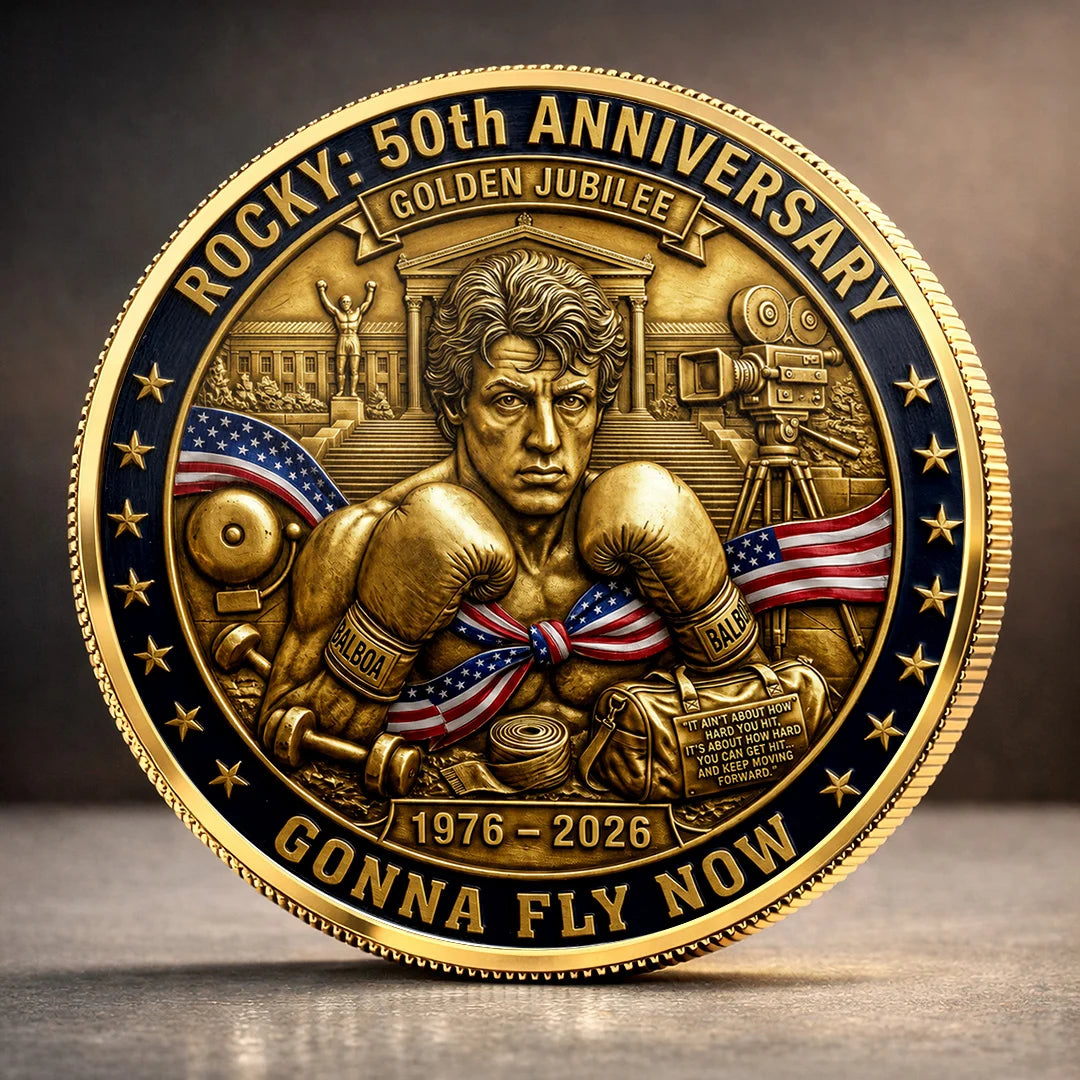 Rocky 50th Anniversary Commemorative Coin – TANTN24945
