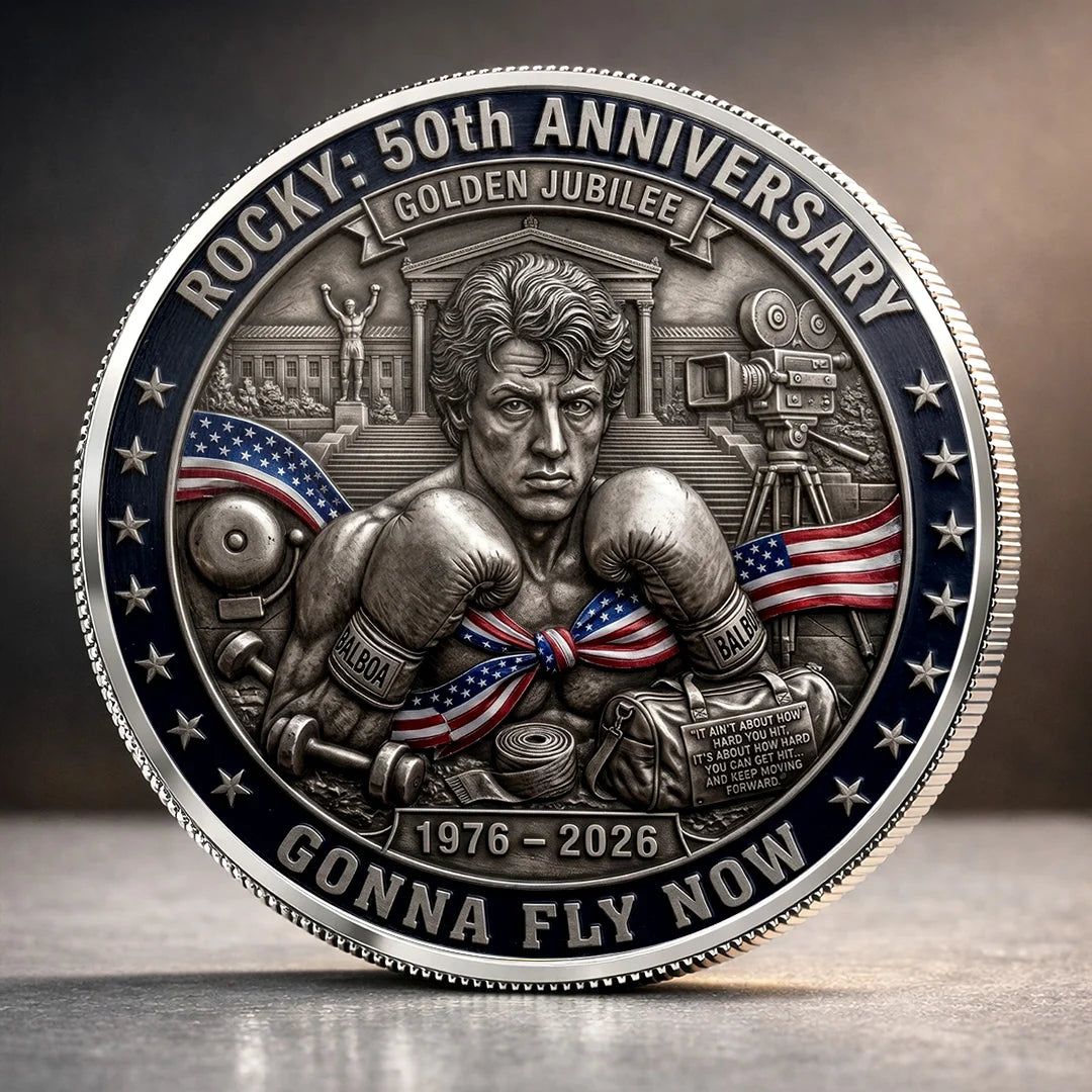 Rocky 50th Anniversary Commemorative Coin – TANTN24945