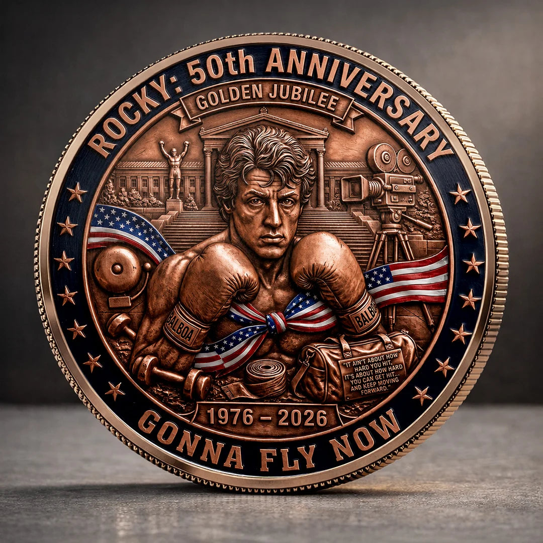 Rocky 50th Anniversary Commemorative Coin – TANTN24945