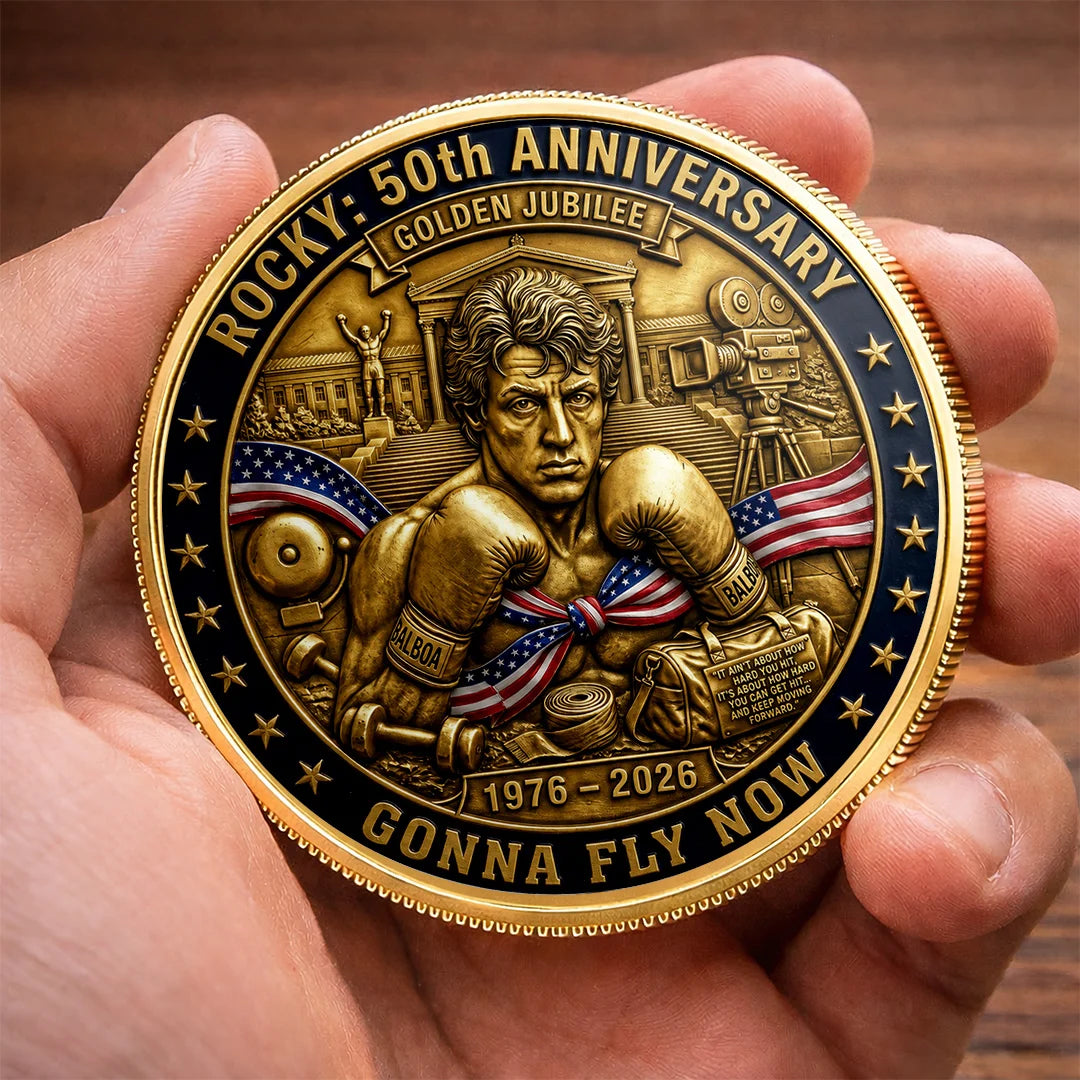 Rocky 50th Anniversary Commemorative Coin – TANTN24945