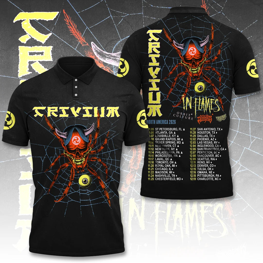 Trivium Tour 2026 3D Apparel – TANTN24961