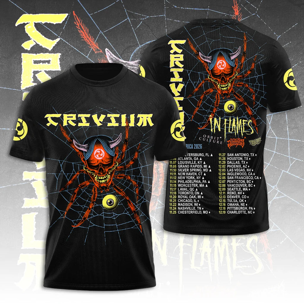Trivium Tour 2026 3D Apparel – TANTN24961
