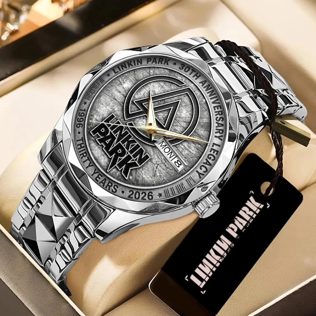 Linkin Park 30th Anniversary Alloy Luxury Quartz Watch - TANTN25012