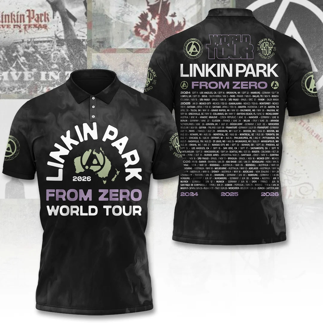 Linkin Park Tour 2026 3D Apparel – TANTN25016