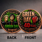 Green Day 40th Anniversary Commemorative Coin – TANTN25030