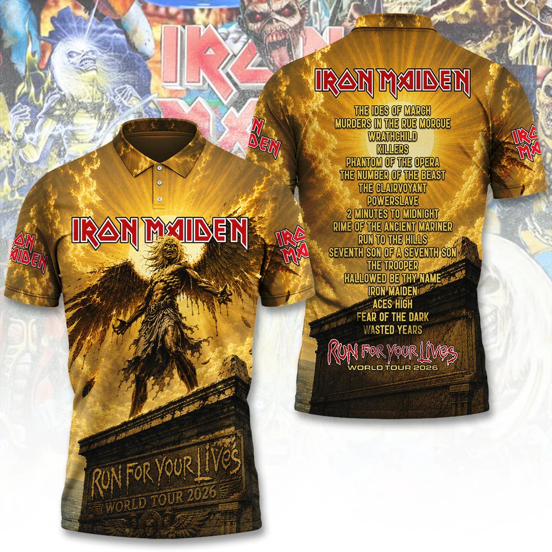 Iron Maiden Tour 2026 3D Apparel – TANTN25136