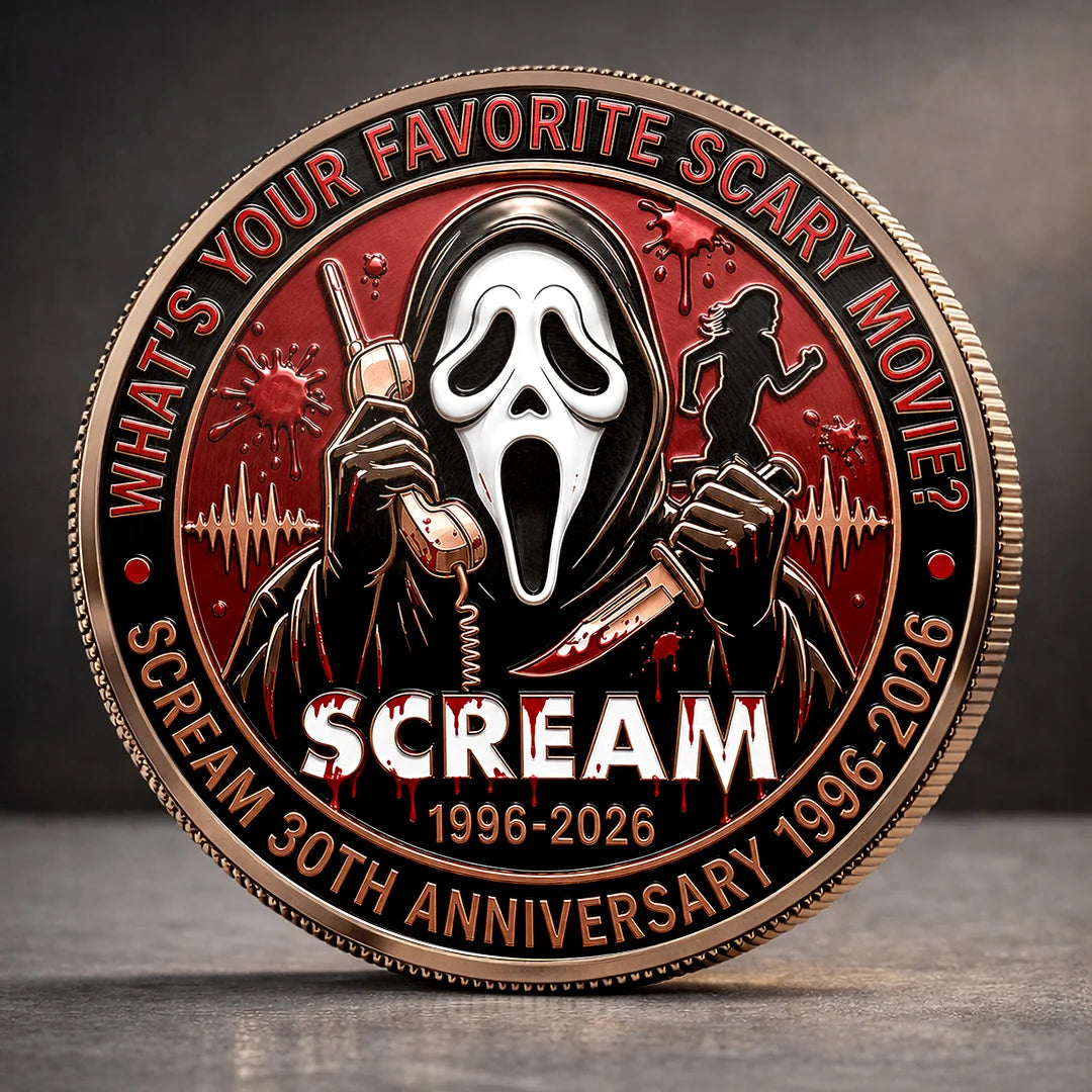 Scream 30th Anniversary Commemorative Coin – TANTN25155