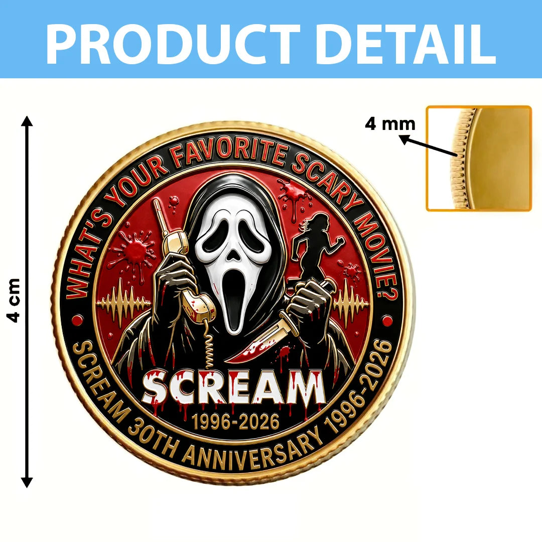 Scream 30th Anniversary Commemorative Coin – TANTN25155