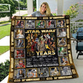 Star Wars 50th Anniversary Quilt Blanket - TANTN25176