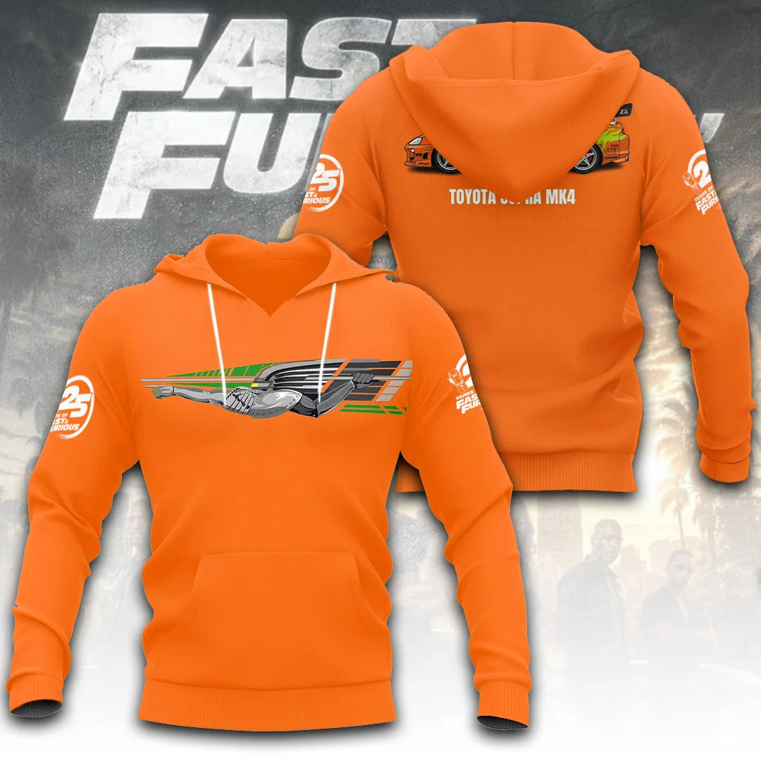 Fast & Furious Toyota Supra MK4 3D Apparel – TANTN25187