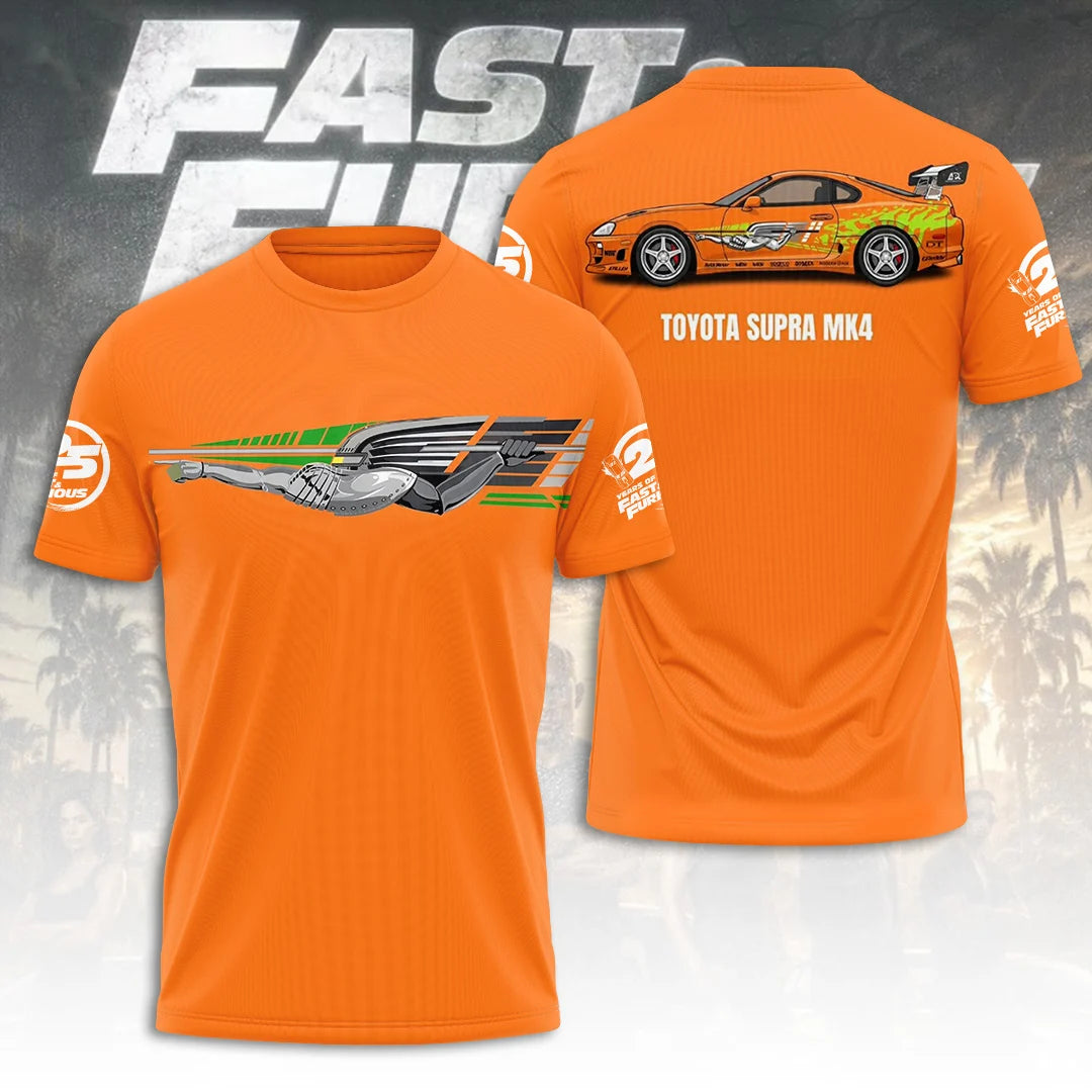 Fast & Furious Toyota Supra MK4 3D Apparel – TANTN25187