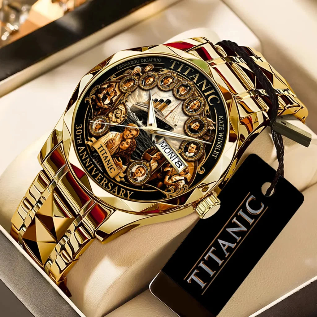 Titanic 30th Anniversary Alloy Luxury Quartz Watch - TANTN25314