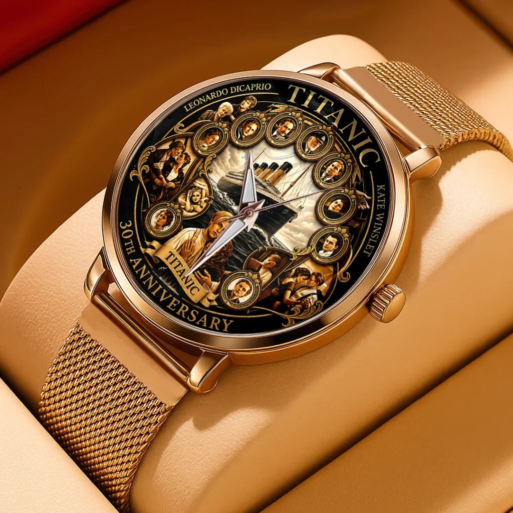 Titanic 30th Anniversary Mesh Strap Quartz Watch - TANTN25316