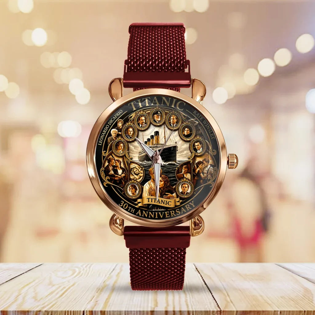 Titanic 30th Anniversary Mesh Strap Quartz Watch - TANTN25316