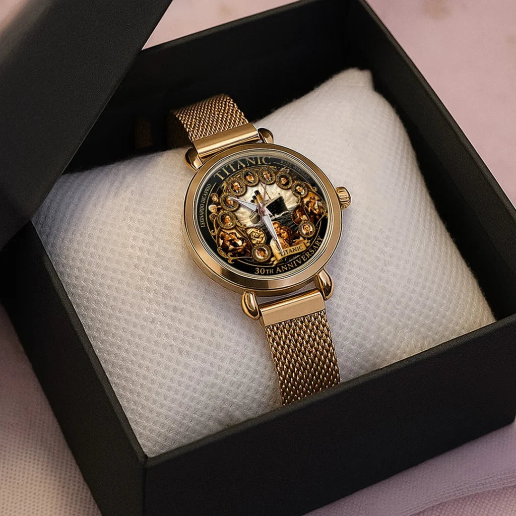 Titanic 30th Anniversary Mesh Strap Quartz Watch - TANTN25316