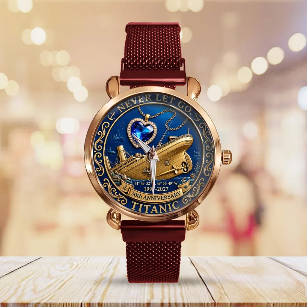 Titanic 30th Anniversary Mesh Strap Quartz Watch - TANTN25318
