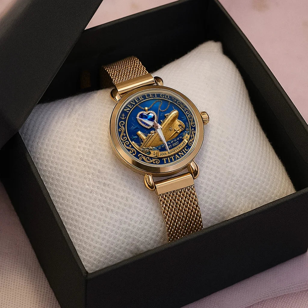 Titanic 30th Anniversary Mesh Strap Quartz Watch - TANTN25318