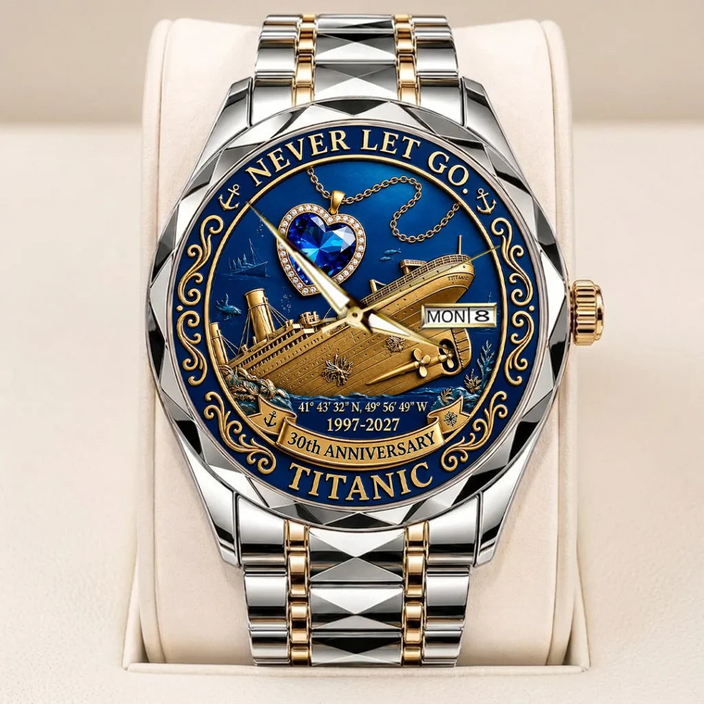 Titanic 30th Anniversary Alloy Luxury Quartz Watch - TANTN25319