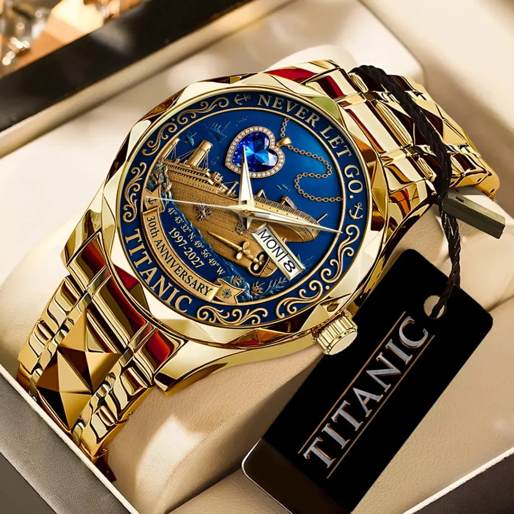 Titanic 30th Anniversary Alloy Luxury Quartz Watch - TANTN25319