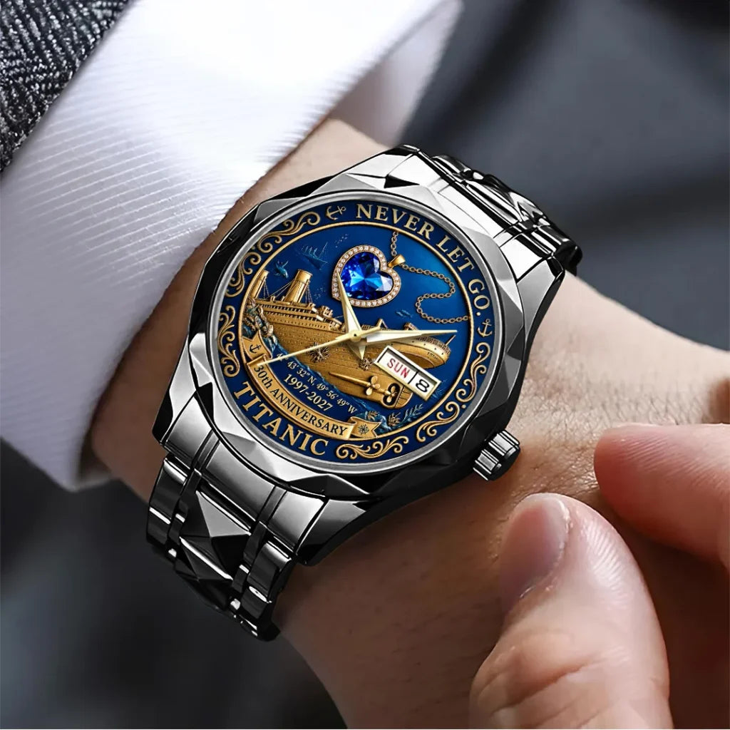 Titanic 30th Anniversary Alloy Luxury Quartz Watch - TANTN25319