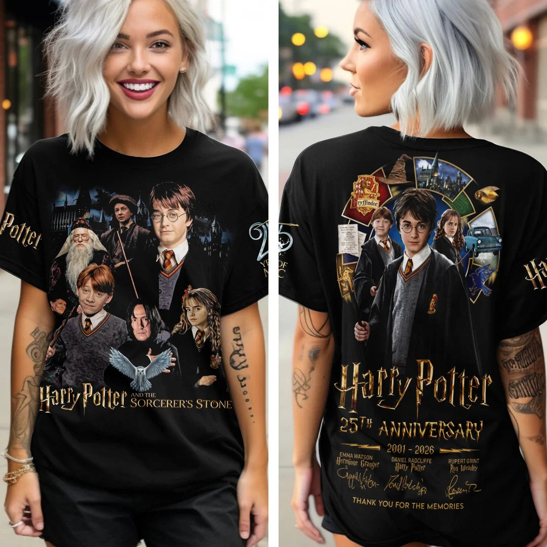 Harry Potter 25th Anniversary 3D Apparel – TANTN25330
