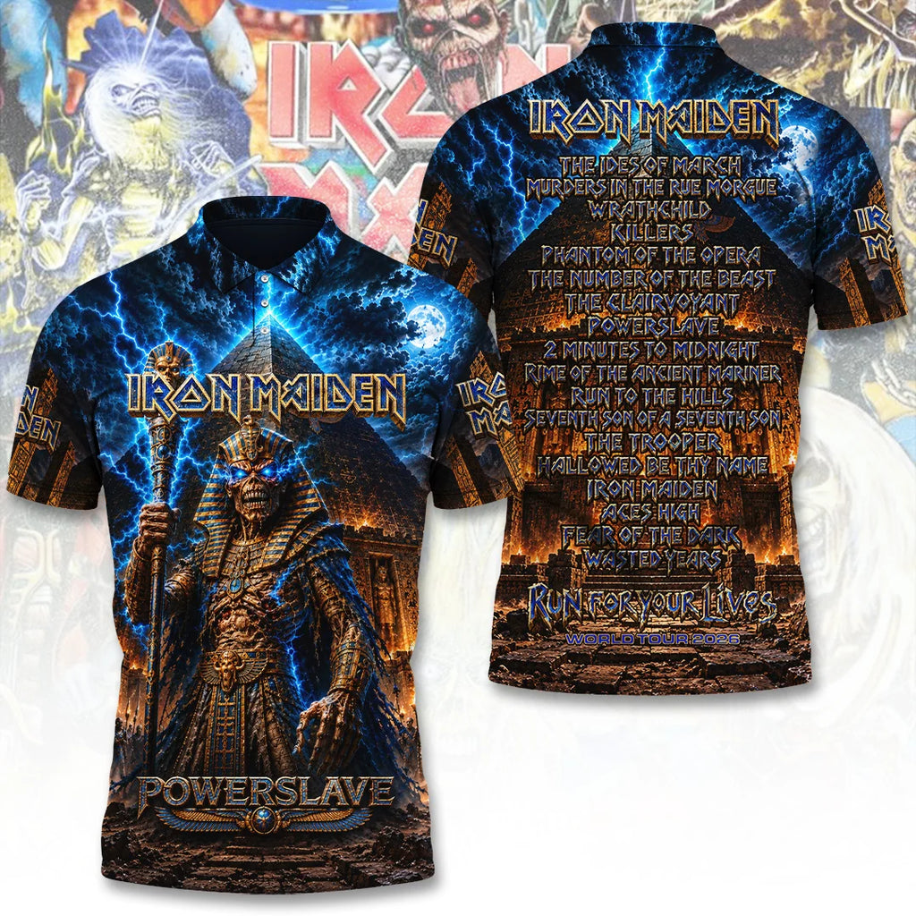Iron Maiden Tour 2026 3D Apparel – TANTN25457