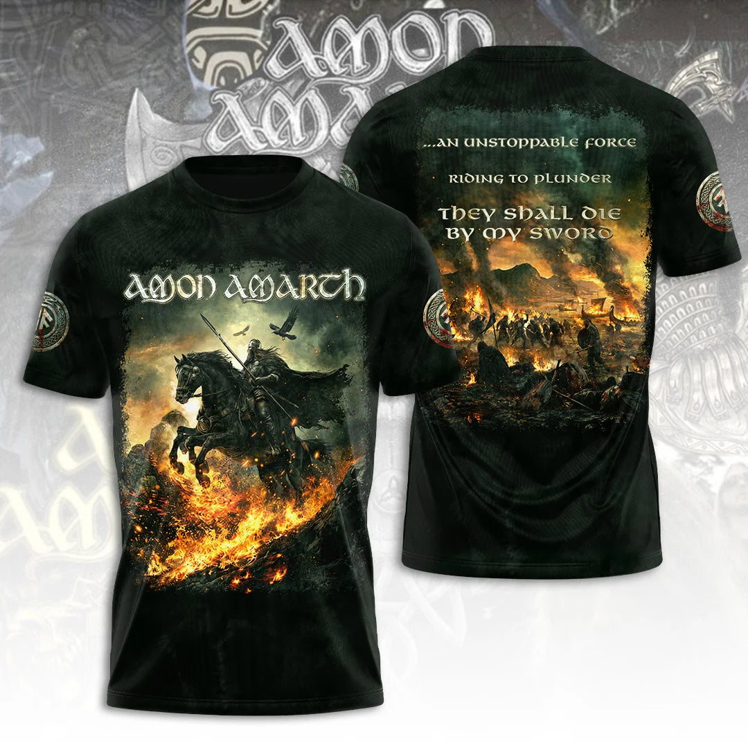 Amon Amarth Eight Legs of Thunder 3D Apparel – TANTN25512
