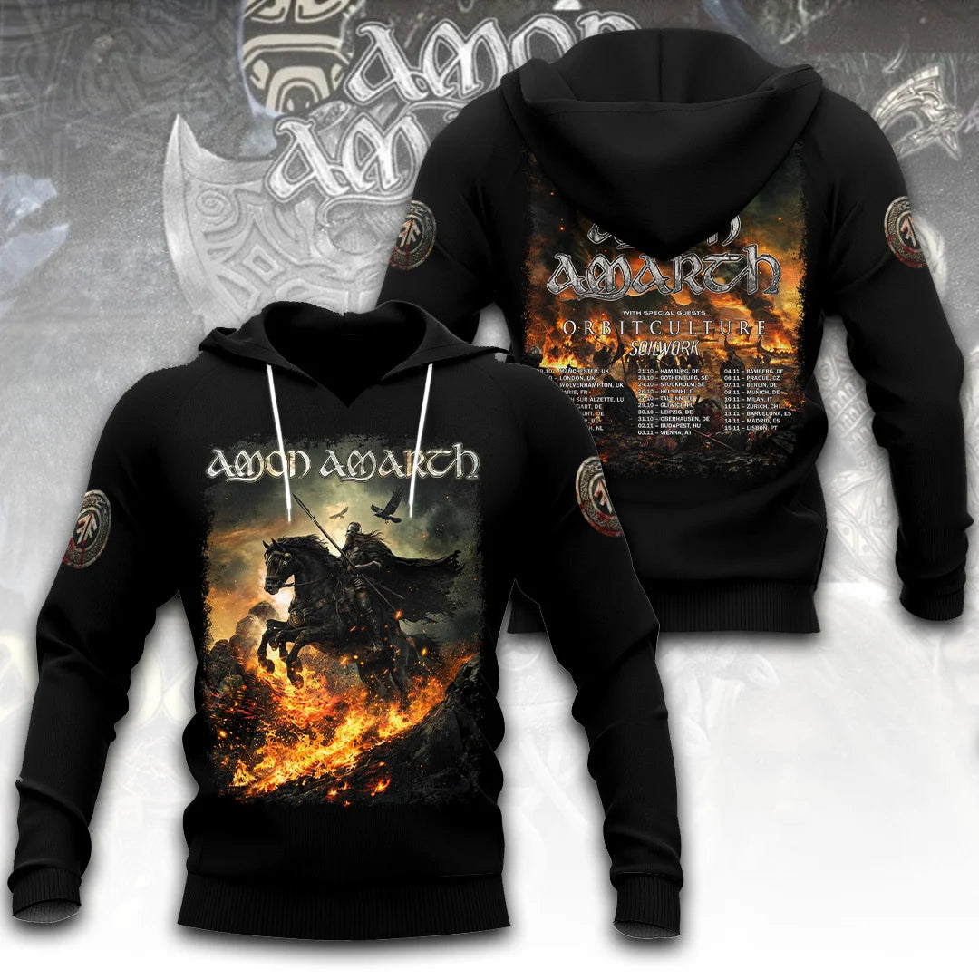 Amon Amarth Eight Legs of Thunder 3D Apparel – TANTN25513