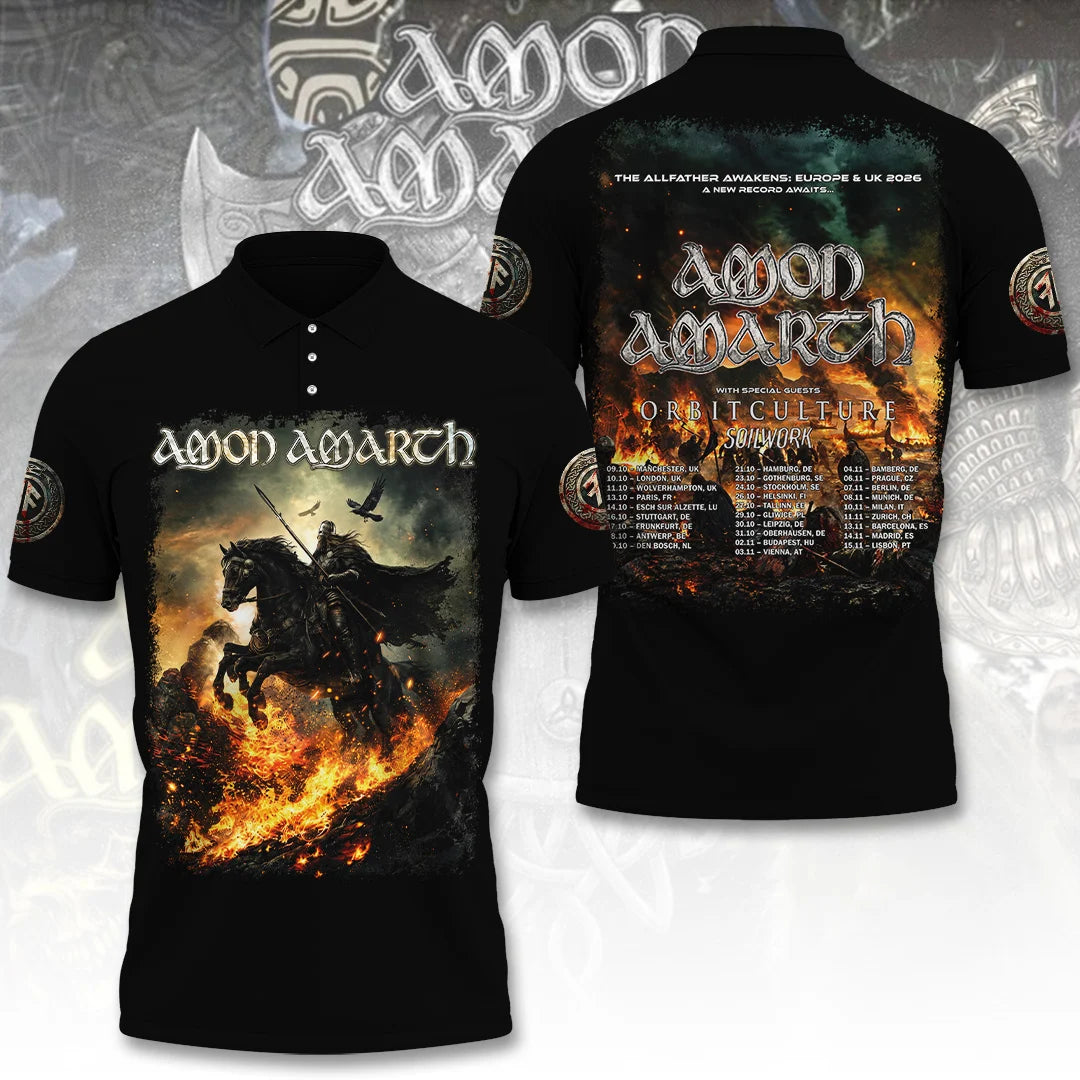 Amon Amarth Eight Legs of Thunder 3D Apparel – TANTN25513