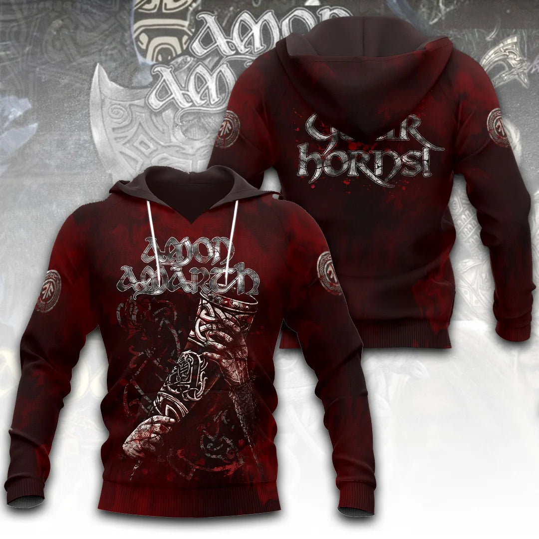 Amon Amarth Raise Your Horns 3D Apparel – TANTN25517