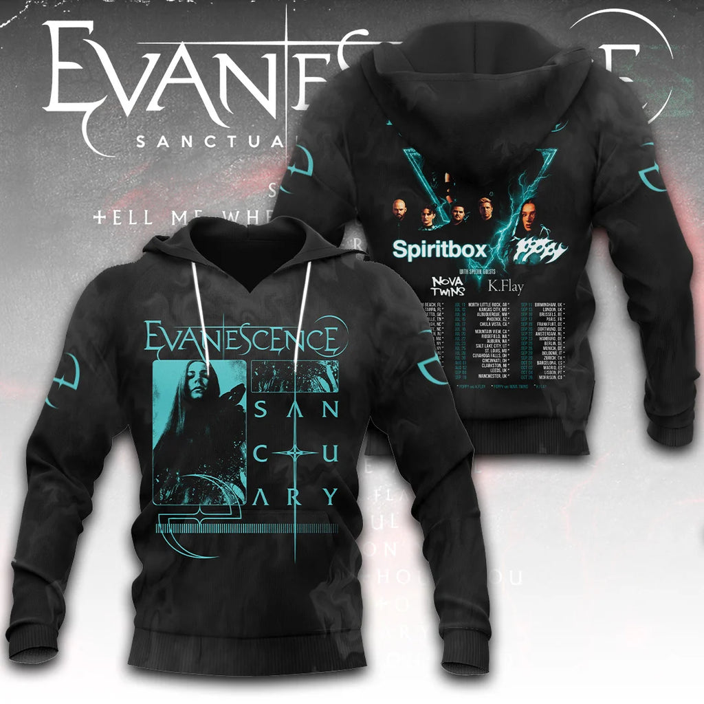 Evanescence Tour 2026 3D Apparel – TANTN25602