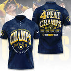 Milwaukee Brewers 2026 NL Central Division Champions 3D Apparel – TANTN25606
