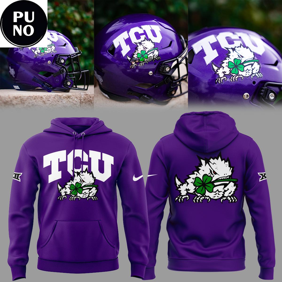 TCU Horned Frogs 2026 Ireland Game Celebration Hoodie Shirts