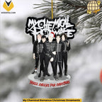 My Chemical Romance Christmas Ornaments