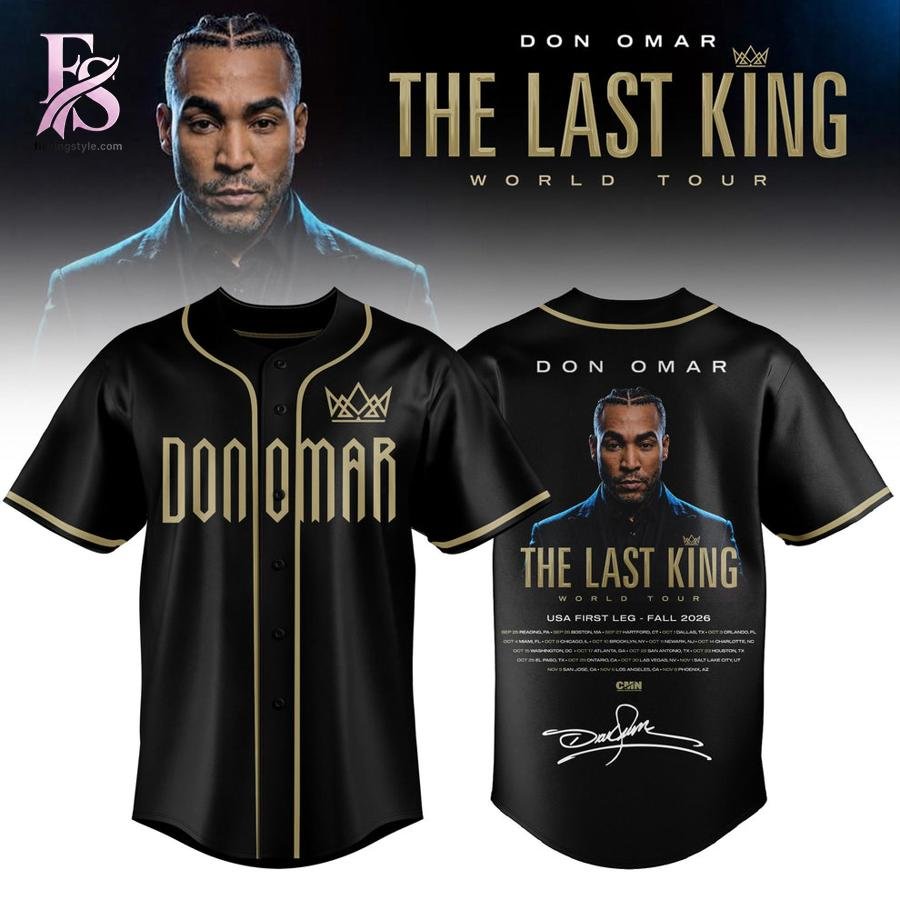 THE LAST KING WORLD TOUR 2026 Baseball Jersey