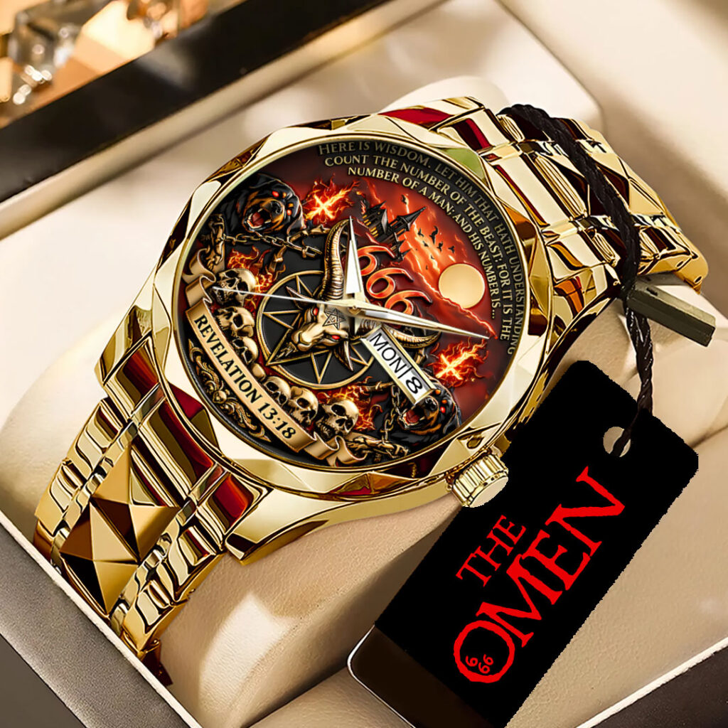 The Omen 50th Anniversary 2026 Alloy Luxury Quartz Watch - TANTN21054