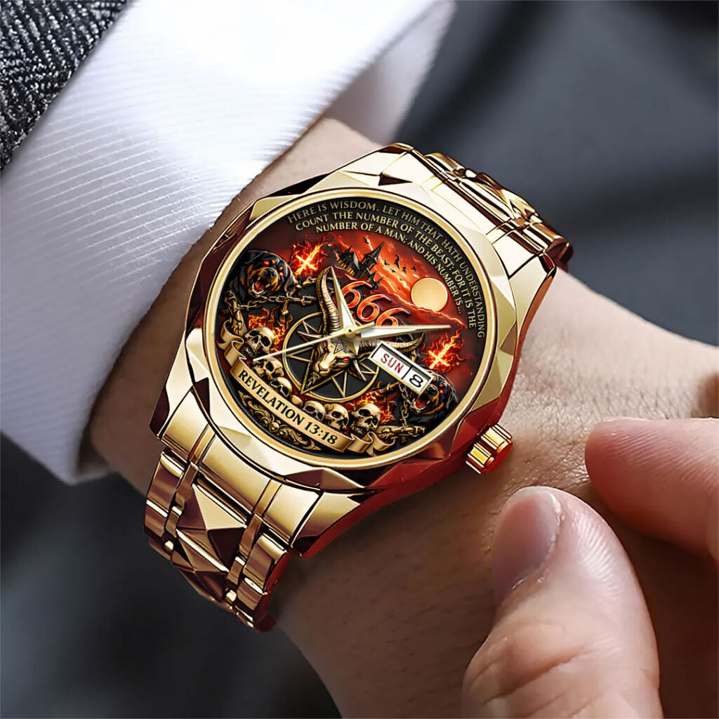 The Omen 50th Anniversary 2026 Alloy Luxury Quartz Watch - TANTN21054